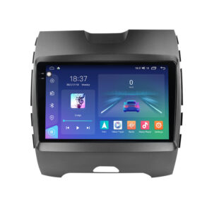 Navigatie dedicata cu Android Ford Edge 2016 - 2021, 8GB RAM, Radio GPS Dual Zone, Display 2K QLED 9.5" Touchscreen, Internet Wi-Fi si slot SIM 4G, Bluetooth, MirrorLink, USB