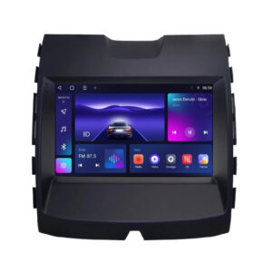 Navigatie dedicata cu Android Ford Edge 2016 - 2021 cu navigatie originala, 3GB RAM, Radio GPS Dual Zone, Display HD QLED 9" Touchscreen, Internet Wi-Fi si slot SIM 4G, Bluetooth, MirrorLink, USB