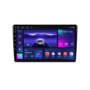 Navigatie dedicata cu Android Ford Fiesta V 2002 - 2005, 3GB RAM, Radio GPS Dual Zone, Display HD QLED 9" Touchscreen, Internet Wi-Fi si slot SIM 4G, Bluetooth, MirrorLink, USB