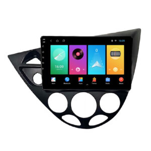 Navigatie dedicata cu Android Ford Focus I 1998 - 2005, 1GB RAM, Radio GPS Dual Zone, Display HD IPS 9" Touchscreen, Internet Wi-Fi, Bluetooth, MirrorLink, USB