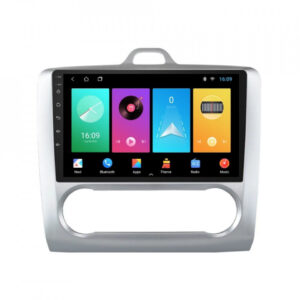 Navigatie dedicata cu Android Ford Focus II 2004 - 2011, clima automata, 1GB RAM, Radio GPS Dual Zone, Display HD IPS 9" Touchscreen, Internet Wi-Fi, Bluetooth, MirrorLink, USB