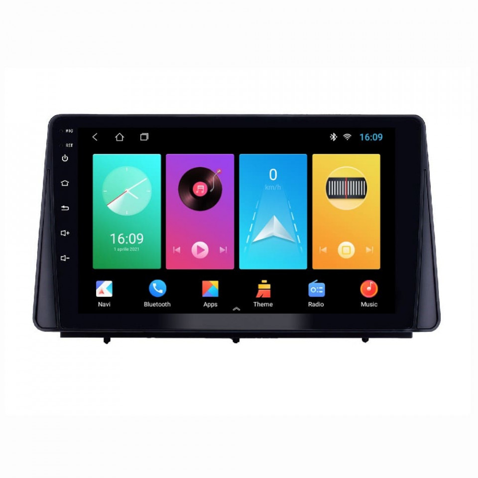 Navigatie dedicata cu Android Ford Focus IV dupa 2018, 1GB RAM, Radio GPS Dual Zone, Display HD IPS 10" Touchscreen, Internet Wi-Fi, Bluetooth, MirrorLink, USB