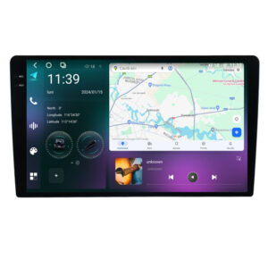 Navigatie dedicata cu Android Ford Fusion 2005 - 2012, 12GB RAM, Radio GPS Dual Zone, Display 2K QLED 9.5" Touchscreen, Internet Wi-Fi si slot SIM 4G, Bluetooth, MirrorLink, USB