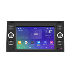 Navigatie dedicata cu Android Ford Fusion 2005 - 2012, negru, 2GB RAM, Radio GPS Dual Zone, Display HD IPS 7" Touchscreen, Internet Wi-Fi, Bluetooth, MirrorLink, USB