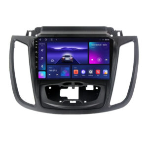 Navigatie dedicata cu Android Ford Kuga II 2012 - 2019 cu navigatie originala, 3GB RAM, Radio GPS Dual Zone, Display HD QLED 9" Touchscreen, Internet Wi-Fi si slot SIM 4G, Bluetooth, MirrorLink, USB