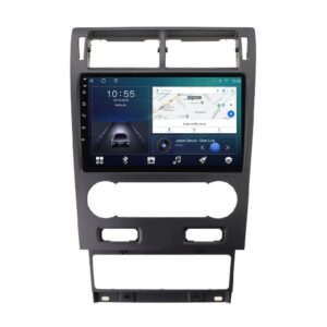 Navigatie dedicata cu Android Ford Mondeo III 2000 - 2007, clima automata, 2GB RAM, Radio GPS Dual Zone, Display HD QLED 9" Touchscreen, Internet Wi-Fi si slot SIM 4G, Bluetooth, MirrorLink, USB