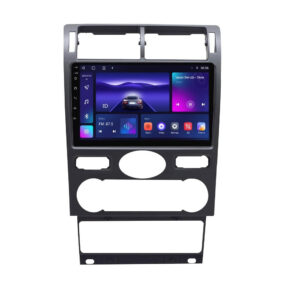 Navigatie dedicata cu Android Ford Mondeo III 2000 - 2007, clima automata, 3GB RAM, Radio GPS Dual Zone, Display HD QLED 9" Touchscreen, Internet Wi-Fi si slot SIM 4G, Bluetooth, MirrorLink, USB