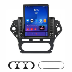 Navigatie dedicata cu Android Ford Mondeo IV 2011 - 2014 fara navigatie originala, 1GB RAM, Radio GPS Dual Zone, Touchscreen IPS 9.7" HD tip Tesla, Internet Wi-Fi, Bluetooth, MirrorLink, USB
