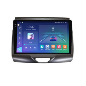 Navigatie dedicata cu Android Ford Ranger dupa 2015 cu navigatie originala, 4GB RAM, Radio GPS Dual Zone, Display 2K QLED 9.5" Touchscreen, Internet Wi-Fi si slot SIM 4G, Bluetooth, MirrorLink, USB