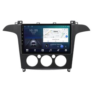 Navigatie dedicata cu Android Ford S-Max I / Galaxy II 2006 - 2015, clima manuala, 2GB RAM, Radio GPS Dual Zone, Display HD QLED 9" Touchscreen, Internet Wi-Fi si slot SIM 4G, Bluetooth, MirrorLink, USB