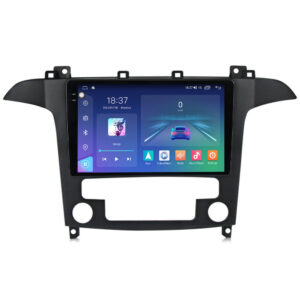 Navigatie dedicata cu Android Ford S-Max I / Galaxy II 2006 - 2015, clima automata, 8GB RAM, Radio GPS Dual Zone, Display 2K QLED 9.5" Touchscreen, Internet Wi-Fi si slot SIM 4G, Bluetooth, MirrorLink, USB