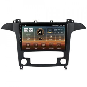 Navigatie dedicata cu Android Ford S-Max I / Galaxy II 2006 - 2015, clima automata, 4GB RAM, Radio GPS Dual Zone, Display HD QLED 9" Touchscreen, Internet Wi-Fi si slot SIM 4G, Bluetooth, MirrorLink, USB