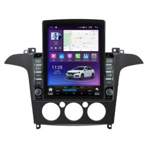 Navigatie dedicata cu Android Ford S-Max I / Galaxy II 2006 - 2015, clima manuala, 8GB RAM, Radio GPS Dual Zone, Touchscreen IPS 9.7" HD tip Tesla, Internet Wi-Fi si slot SIM 4G, Bluetooth, MirrorLink, USB