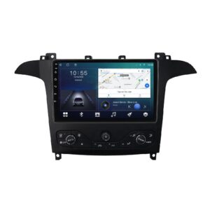 Navigatie dedicata cu Android Ford S-Max I / Galaxy II 2006 - 2015 cu navigatie originala, 2GB RAM, Radio GPS Dual Zone, Display HD QLED 9" Touchscreen, Internet Wi-Fi si slot SIM 4G, Bluetooth, MirrorLink, USB