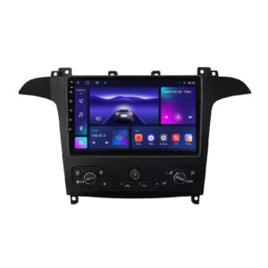 Navigatie dedicata cu Android Ford S-Max I / Galaxy II 2006 - 2015 cu navigatie originala, 3GB RAM, Radio GPS Dual Zone, Display HD QLED 9" Touchscreen, Internet Wi-Fi si slot SIM 4G, Bluetooth, MirrorLink, USB