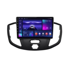 Navigatie dedicata cu Android Ford Transit 2014 - 2020, 3GB RAM, Radio GPS Dual Zone, Display HD QLED 9" Touchscreen, Internet Wi-Fi si slot SIM 4G, Bluetooth, MirrorLink, USB