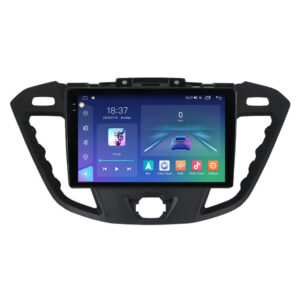 Navigatie dedicata cu Android Ford Transit / Tourneo Custom 2012 - 2018, 4GB RAM, Radio GPS Dual Zone, Display 2K QLED 9.5" Touchscreen, Internet Wi-Fi si slot SIM 4G, Bluetooth, MirrorLink, USB