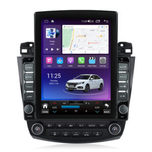 Navigatie dedicata cu Android Honda Accord VII 2003 - 2008 benzina, 8GB RAM, Radio GPS Dual Zone, Touchscreen IPS 9.7" HD tip Tesla, Internet Wi-Fi si slot SIM 4G, Bluetooth, MirrorLink, USB