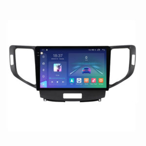 Navigatie dedicata cu Android Honda Accord VIII 2008 - 2012, 8GB RAM, Radio GPS Dual Zone, Display 2K QLED 9.5" Touchscreen, Internet Wi-Fi si slot SIM 4G, Bluetooth, MirrorLink, USB