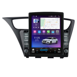 Navigatie dedicata cu Android Honda Civic IX Hatchback 2011 - 2015, 8GB RAM, Radio GPS Dual Zone, Touchscreen IPS 9.7" HD tip Tesla, Internet Wi-Fi si slot SIM 4G, Bluetooth, MirrorLink, USB