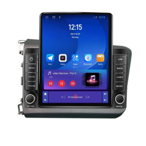 Navigatie dedicata cu Android Honda Civic IX Sedan 2011 - 2015, 1GB RAM, Radio GPS Dual Zone, Touchscreen IPS 9.7" HD tip Tesla, Internet Wi-Fi, Bluetooth, MirrorLink, USB