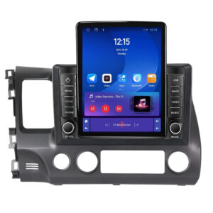 Navigatie dedicata cu Android Honda Civic VIII Sedan 2006 - 2011, 1GB RAM, Radio GPS Dual Zone, Touchscreen IPS 9.7" HD tip Tesla, Internet Wi-Fi, Bluetooth, MirrorLink, USB