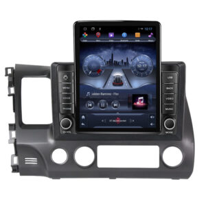 Navigatie dedicata cu Android Honda Civic VIII Sedan 2006 - 2011, 2GB RAM, Radio GPS Dual Zone, Touchscreen IPS 9.7" HD tip Tesla, Internet Wi-Fi, Bluetooth, MirrorLink, USB