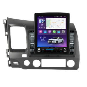 Navigatie dedicata cu Android Honda Civic VIII Sedan 2006 - 2011, 4GB RAM, Radio GPS Dual Zone, Touchscreen IPS 9.7" HD tip Tesla, Internet Wi-Fi si slot SIM 4G, Bluetooth, MirrorLink, USB