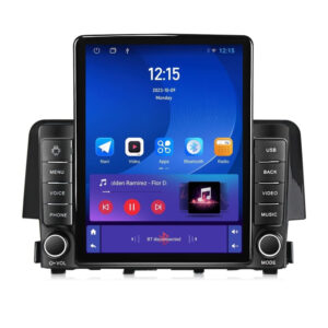 Navigatie dedicata cu Android Honda Civic X 2015 - 2021, 1GB RAM, Radio GPS Dual Zone, Touchscreen IPS 9.7" HD tip Tesla, Internet Wi-Fi, Bluetooth, MirrorLink, USB