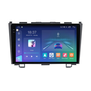 Navigatie dedicata cu Android Honda CR-V III 2006 - 2012, 4GB RAM, Radio GPS Dual Zone, Display 2K QLED 9.5" Touchscreen, Internet Wi-Fi si slot SIM 4G, Bluetooth, MirrorLink, USB