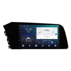 Navigatie dedicata cu Android Hyundai Elantra VII dupa 2020, 2GB RAM, Radio GPS Dual Zone, Display HD QLED 10" Touchscreen, Internet Wi-Fi si slot SIM 4G, Bluetooth, MirrorLink, USB
