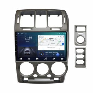 Navigatie dedicata cu Android Hyundai Getz 2001 - 2011, 2GB RAM, Radio GPS Dual Zone, Display HD QLED 9" Touchscreen, Internet Wi-Fi si slot SIM 4G, Bluetooth, MirrorLink, USB