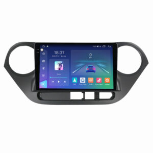 Navigatie dedicata cu Android Hyundai i10 2013 - 2019, 4GB RAM, Radio GPS Dual Zone, Display 2K QLED 9.5" Touchscreen, Internet Wi-Fi si slot SIM 4G, Bluetooth, MirrorLink, USB
