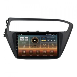 Navigatie dedicata cu Android Hyundai i20 2018 - 2020, 6GB RAM, Radio GPS Dual Zone, Display HD QLED 9" Touchscreen, Internet Wi-Fi si slot SIM 4G, Bluetooth, MirrorLink, USB