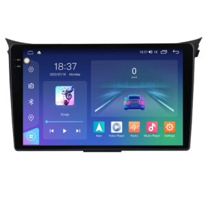Navigatie dedicata cu Android Hyundai i30 2011 - 2017, 8GB RAM, Radio GPS Dual Zone, Display 2K QLED 9.5" Touchscreen, Internet Wi-Fi si slot SIM 4G, Bluetooth, MirrorLink, USB