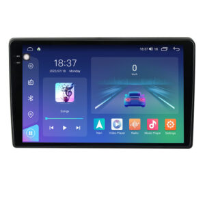 Navigatie dedicata cu Android Hyundai i40 2012 - 2020, 8GB RAM, Radio GPS Dual Zone, Display 2K QLED 9.5" Touchscreen, Internet Wi-Fi si slot SIM 4G, Bluetooth, MirrorLink, USB