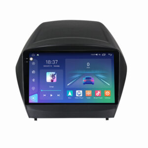 Navigatie dedicata cu Android Hyundai ix35 2009 - 2015, 8GB RAM, Radio GPS Dual Zone, Display 2K QLED 9.5" Touchscreen, Internet Wi-Fi si slot SIM 4G, Bluetooth, MirrorLink, USB