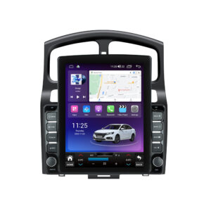 Navigatie dedicata cu Android Hyundai Santa Fe I 2000 - 2006, 8GB RAM, Radio GPS Dual Zone, Touchscreen IPS 9.7" HD tip Tesla, Internet Wi-Fi si slot SIM 4G, Bluetooth, MirrorLink, USB