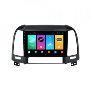 Navigatie dedicata cu Android Hyundai Santa Fe II 2006 - 2012, 1GB RAM, Radio GPS Dual Zone, Display HD IPS 9" Touchscreen, Internet Wi-Fi, Bluetooth, MirrorLink, USB