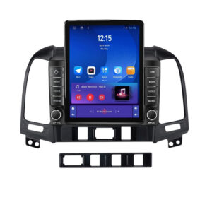 Navigatie dedicata cu Android Hyundai Santa Fe II 2006 - 2012, 1GB RAM, Radio GPS Dual Zone, Touchscreen IPS 9.7" HD tip Tesla, Internet Wi-Fi, Bluetooth, MirrorLink, USB