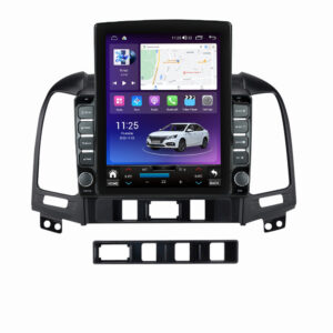 Navigatie dedicata cu Android Hyundai Santa Fe II 2006 - 2012, 4GB RAM, Radio GPS Dual Zone, Touchscreen IPS 9.7" HD tip Tesla, Internet Wi-Fi si slot SIM 4G, Bluetooth, MirrorLink, USB