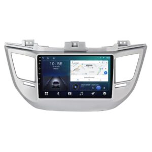 Navigatie dedicata cu Android Hyundai Tucson 2015 - 2018, 2GB RAM, Radio GPS Dual Zone, Display HD QLED 9" Touchscreen, Internet Wi-Fi si slot SIM 4G, Bluetooth, MirrorLink, USB