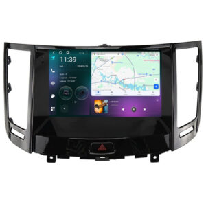 Navigatie dedicata cu Android Infiniti FX35 2008 - 2012, 12GB RAM, Radio GPS Dual Zone, Display 2K QLED 9.5" Touchscreen, Internet Wi-Fi si slot SIM 4G, Bluetooth, MirrorLink, USB