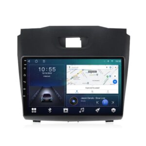 Navigatie dedicata cu Android Isuzu D-Max II 2012 - 2020, 2GB RAM, Radio GPS Dual Zone, Display HD QLED 9" Touchscreen, Internet Wi-Fi si slot SIM 4G, Bluetooth, MirrorLink, USB