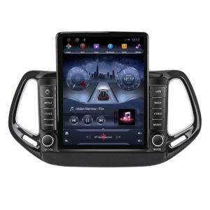 Navigatie dedicata cu Android Jeep Compass II 2016 - 2021, 2GB RAM, Radio GPS Dual Zone, Touchscreen IPS 9.7" HD tip Tesla, Internet Wi-Fi, Bluetooth, MirrorLink, USB