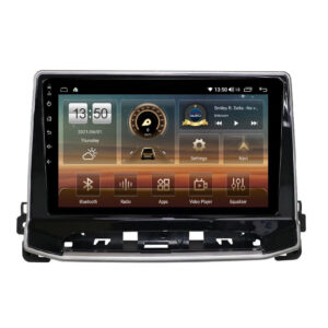 Navigatie dedicata cu Android Jeep Compass II dupa 2021, 8GB RAM, Radio GPS Dual Zone, Display HD QLED 10" Touchscreen, Internet Wi-Fi si slot SIM 4G, Bluetooth, MirrorLink, USB