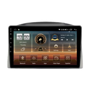 Navigatie dedicata cu Android Jeep Grand Cherokee III 2004 - 2007 cu navigatie originala, 6GB RAM, Radio GPS Dual Zone, Display HD QLED 10" Touchscreen, Internet Wi-Fi si slot SIM 4G, Bluetooth, MirrorLink, USB
