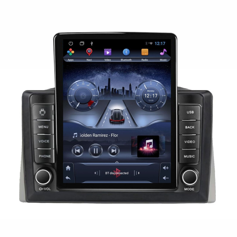 Navigatie dedicata cu Android Jeep Grand Cherokee III 2004 - 2007 cu navigatie originala, 2GB RAM, Radio GPS Dual Zone, Touchscreen IPS 9.7" HD tip Tesla, Internet Wi-Fi, Bluetooth, MirrorLink, USB