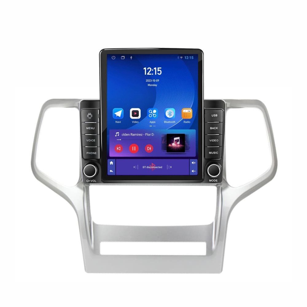 Navigatie dedicata cu Android Jeep Grand Cherokee IV 2011 - 2014, 1GB RAM, Radio GPS Dual Zone, Touchscreen IPS 9.7" HD tip Tesla, Internet Wi-Fi, Bluetooth, MirrorLink, USB