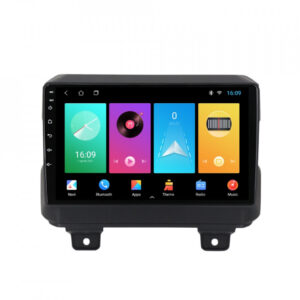 Navigatie dedicata cu Android Jeep Wrangler IV dupa 2018, 2GB RAM, Radio GPS Dual Zone, Display HD IPS 9" Touchscreen, Internet Wi-Fi, Bluetooth, MirrorLink, USB